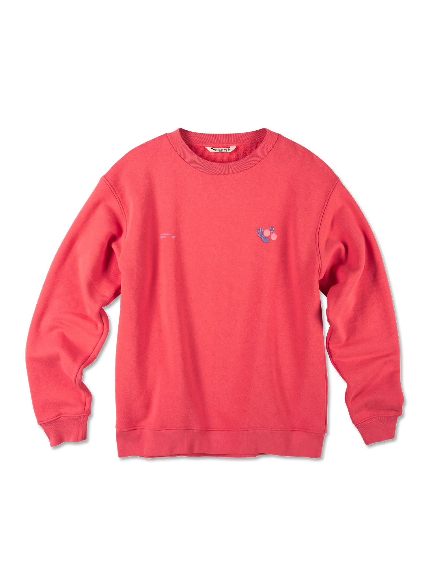 Sweatshirt Cotton - Watermelon Pink (Unisex)