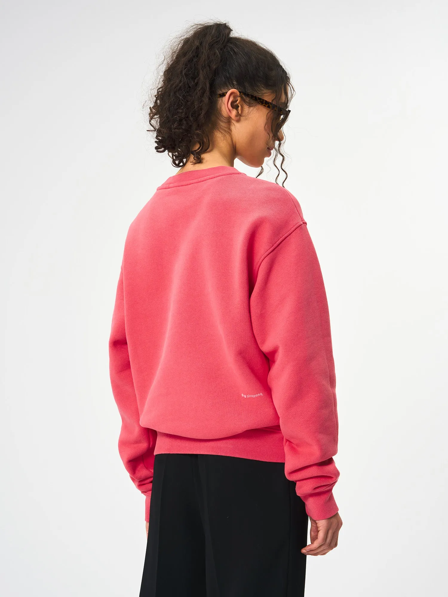 Sweatshirt Cotton - Watermelon Pink (Unisex)