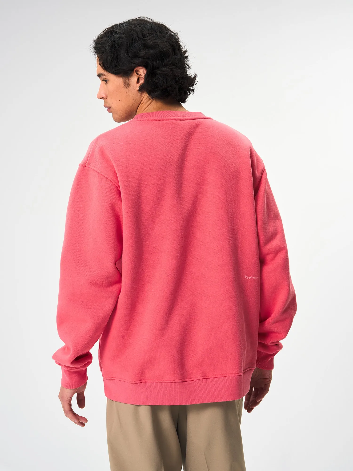 Sweatshirt Cotton - Watermelon Pink (Unisex)