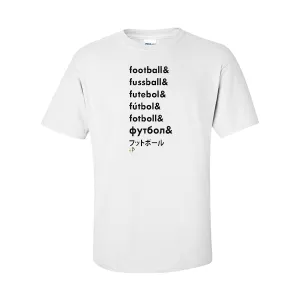 T-Shirts Football Words