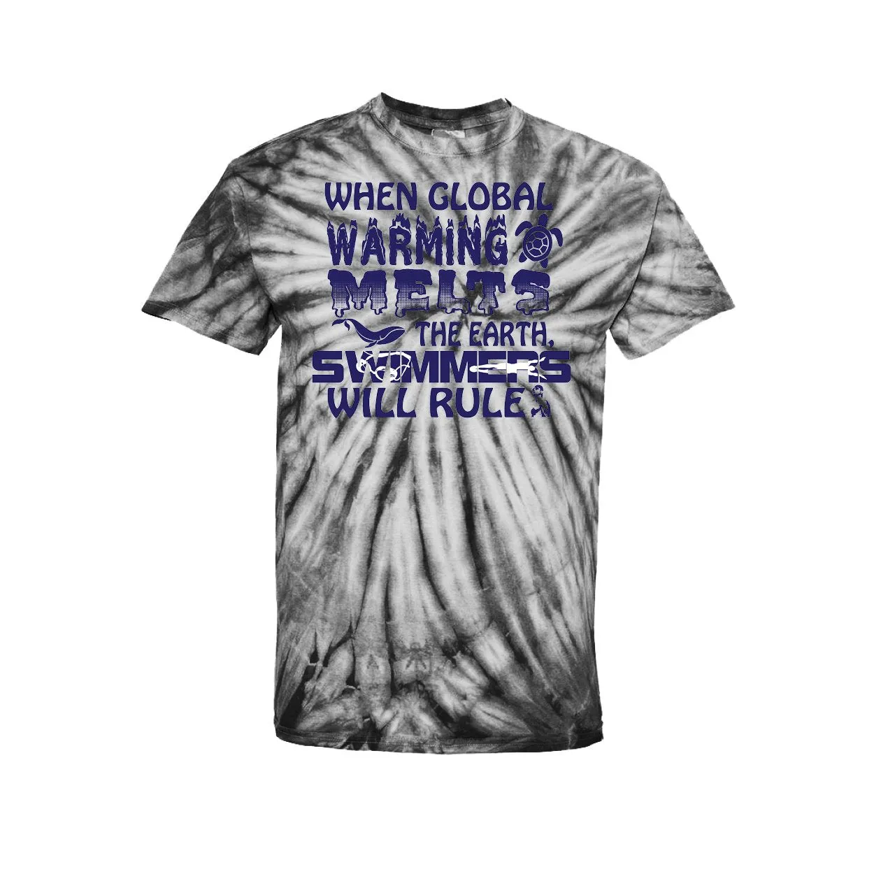T-Shirts Global Warming Swimming
