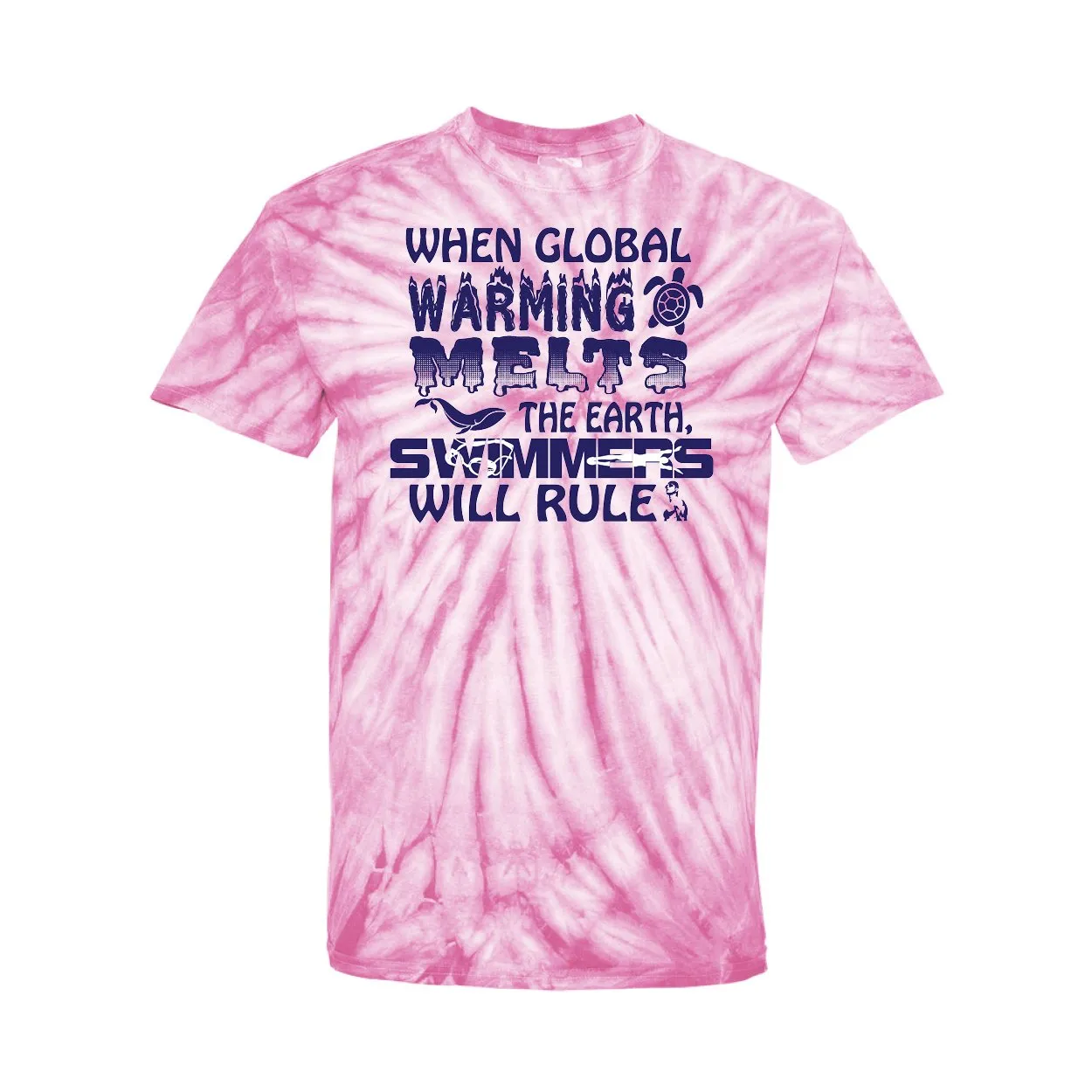 T-Shirts Global Warming Swimming