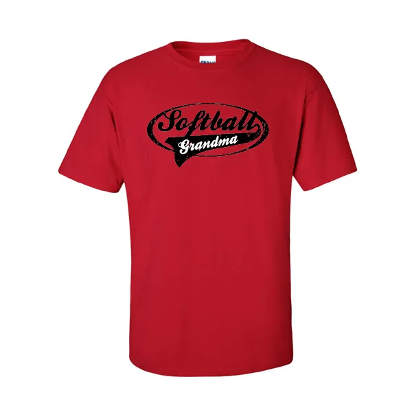 T-Shirts Softball Grandma