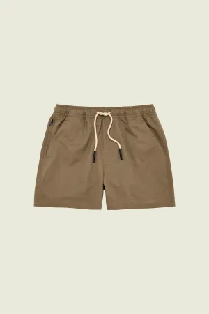Taupe Linen Shorts