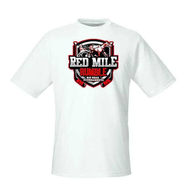 Team 365 Zone Performance-T-Shirts Red Mile Rumble