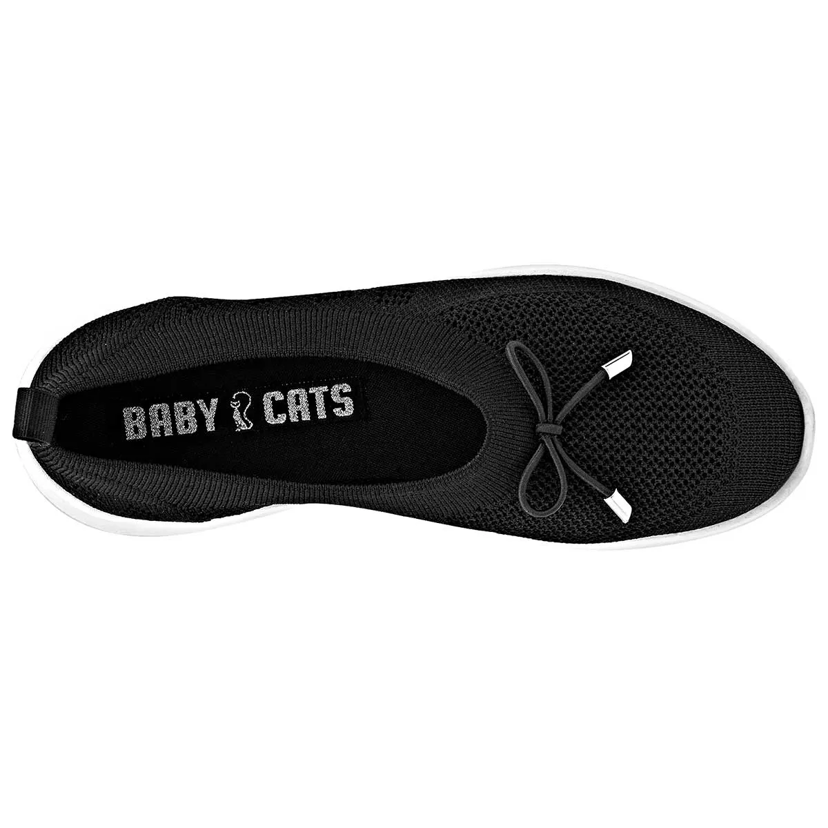 Tenis urbano para mujer Baby Cats Negro código - 104209
