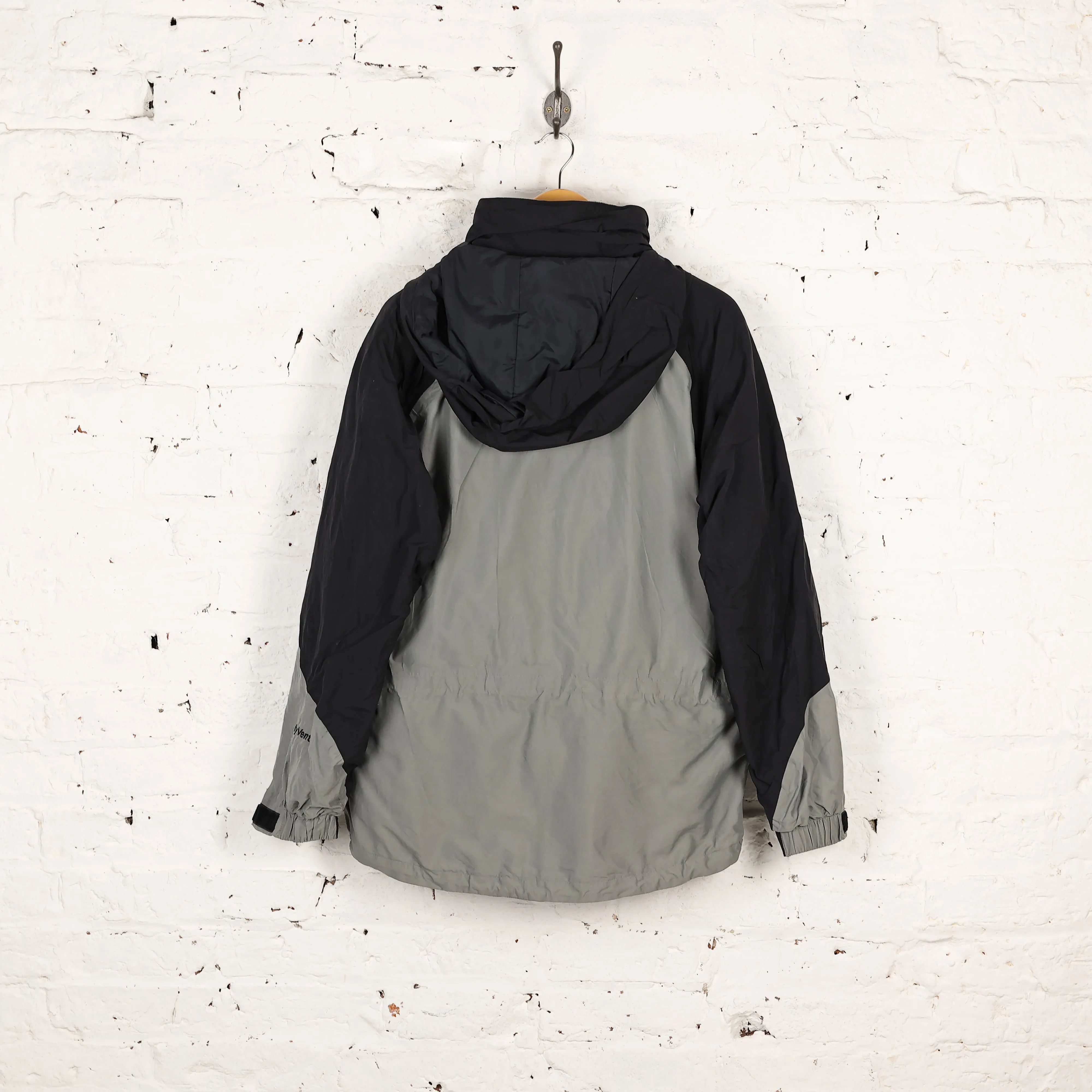 The North Face Fleece Lined HyVent Rain Jacket - Grey - M