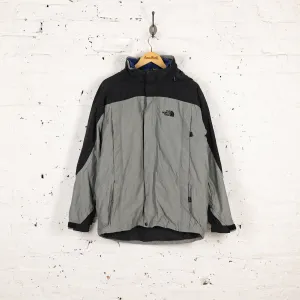The North Face Fleece Lined HyVent Rain Jacket - Grey - M