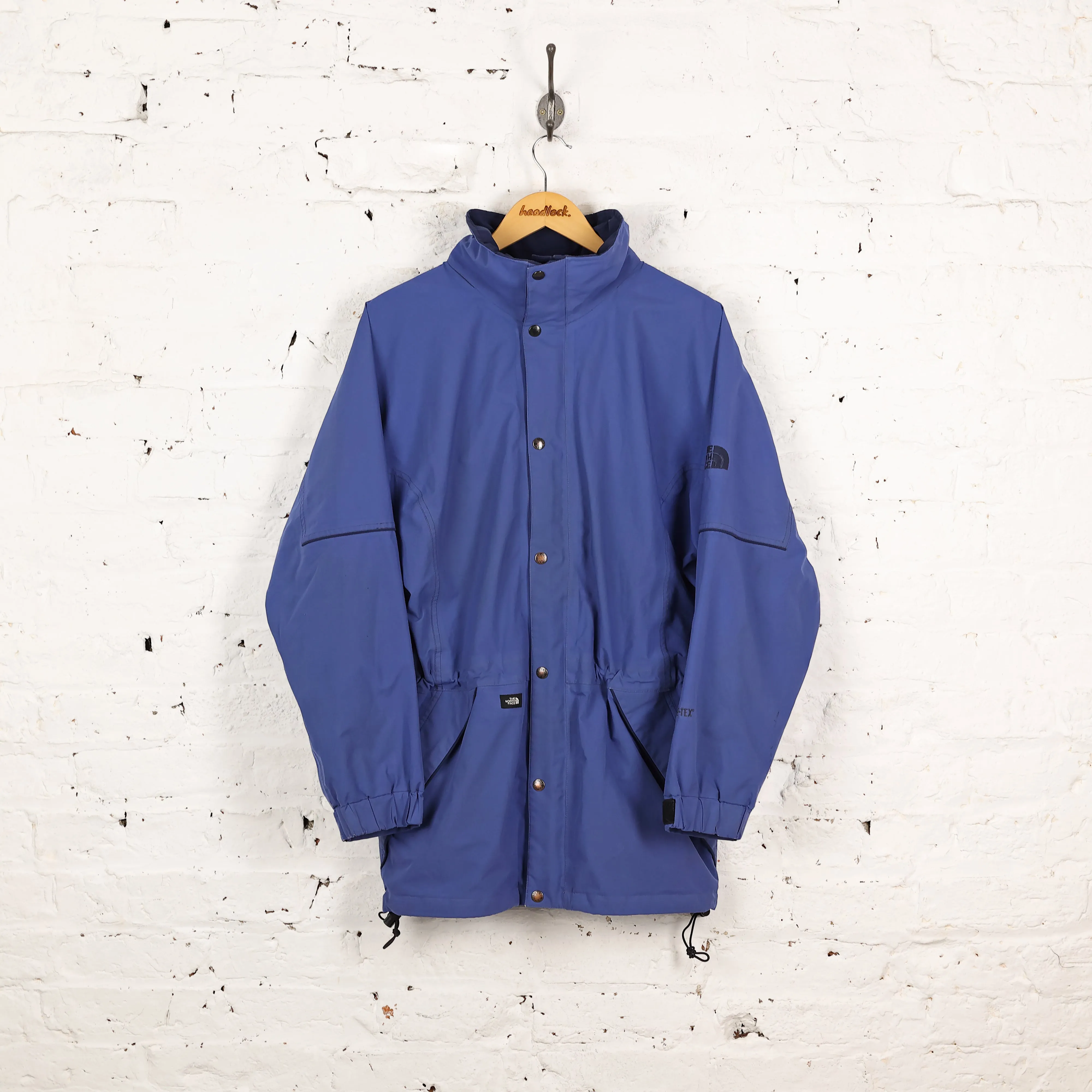 The North Face Gore Tex Rain Jacket - Blue - M