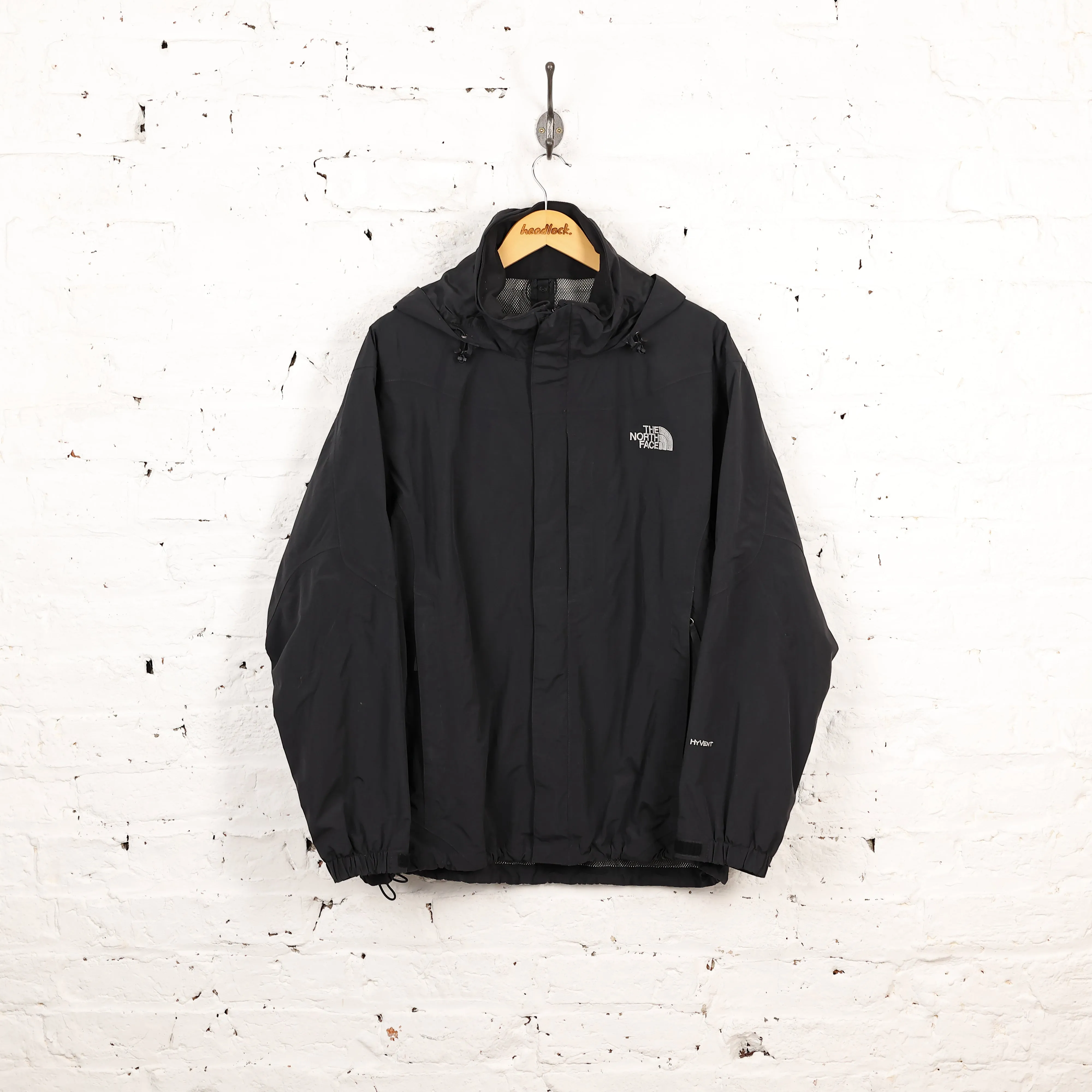 The North Face Hyvent Rain Jacket - Black - M