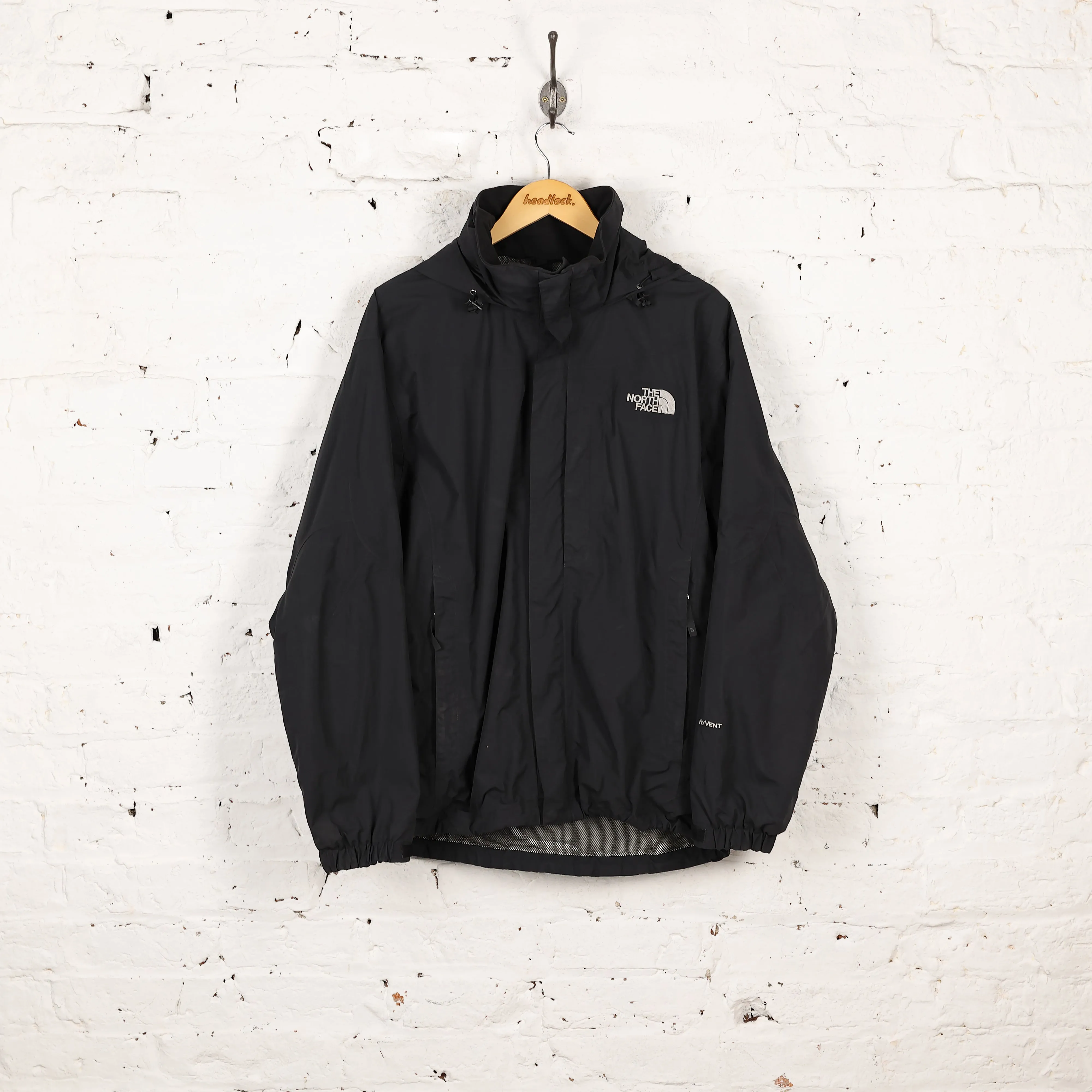 The North Face Hyvent Rain Jacket - Black - M