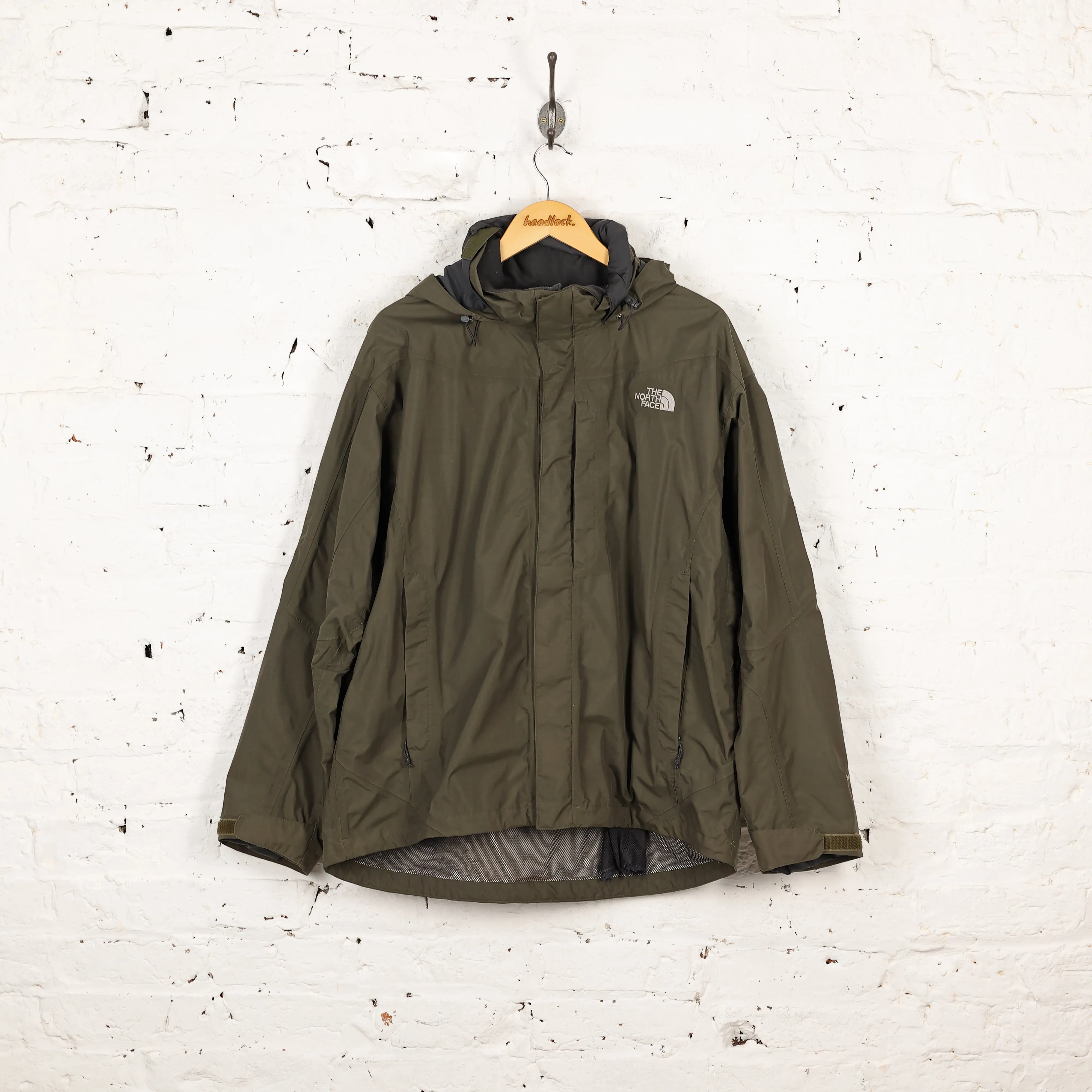 The North Face Hyvent Rain Jacket - Green - L