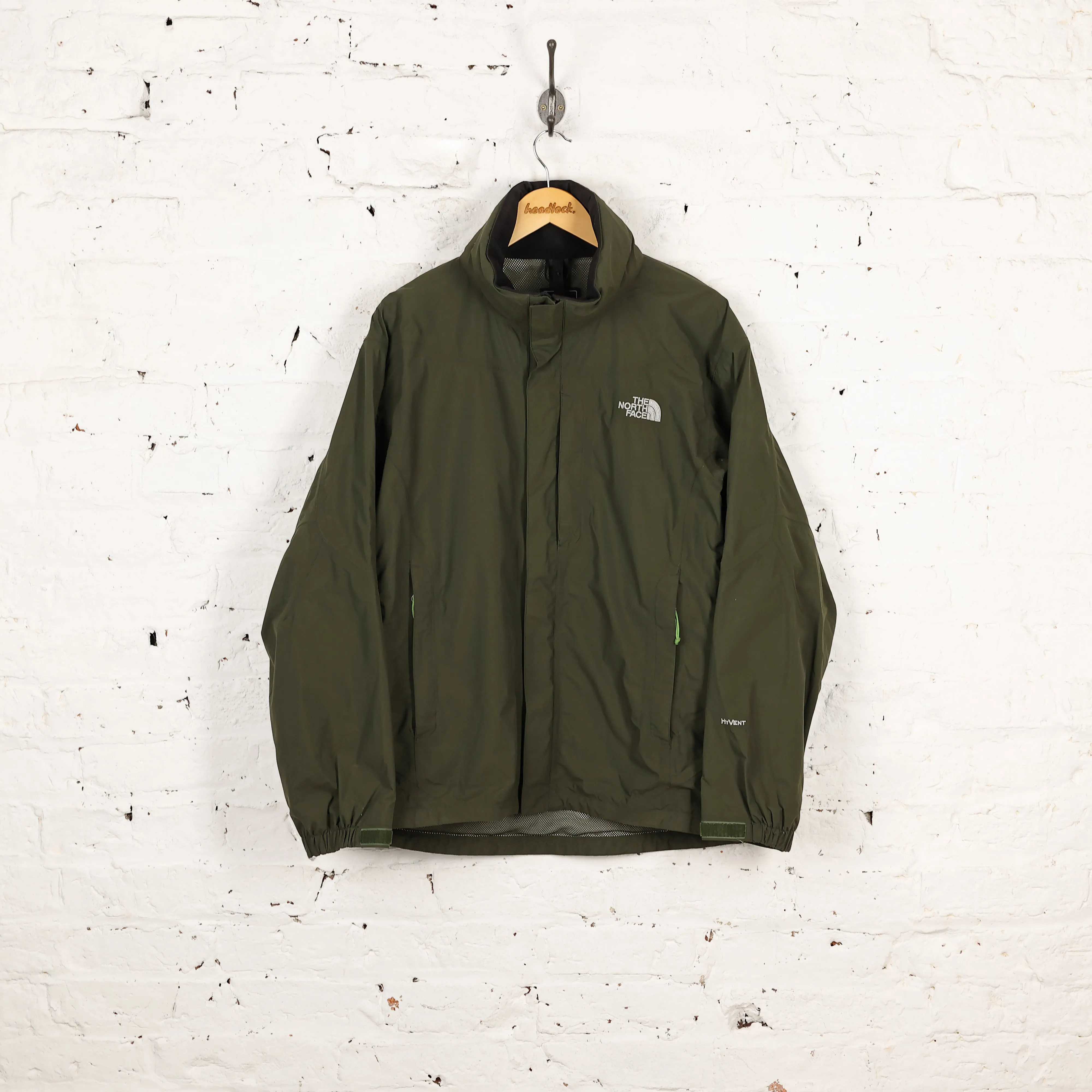 The North Face Hyvent Rain Jacket - Green - S