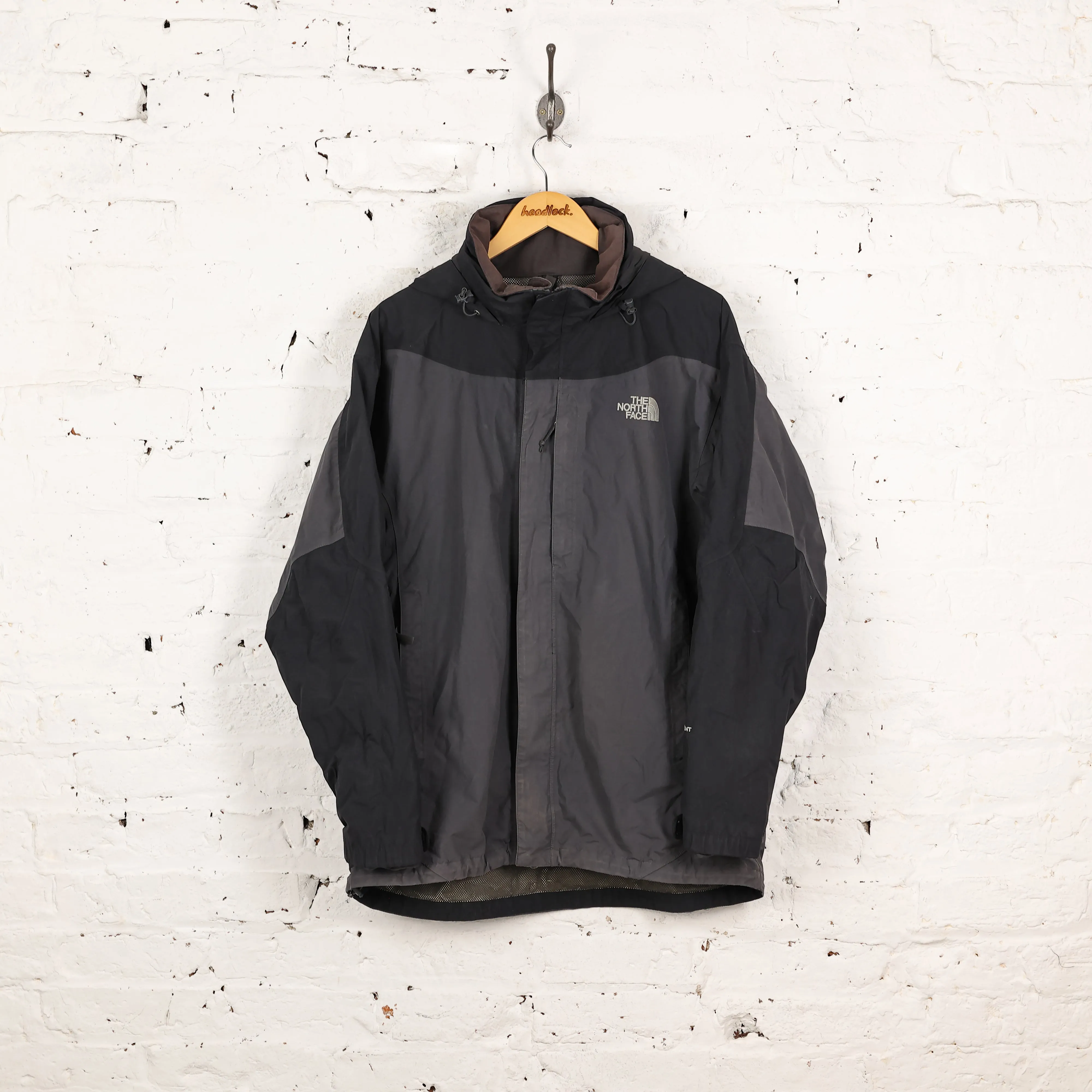 The North Face Hyvent Rain Jacket - Grey - L