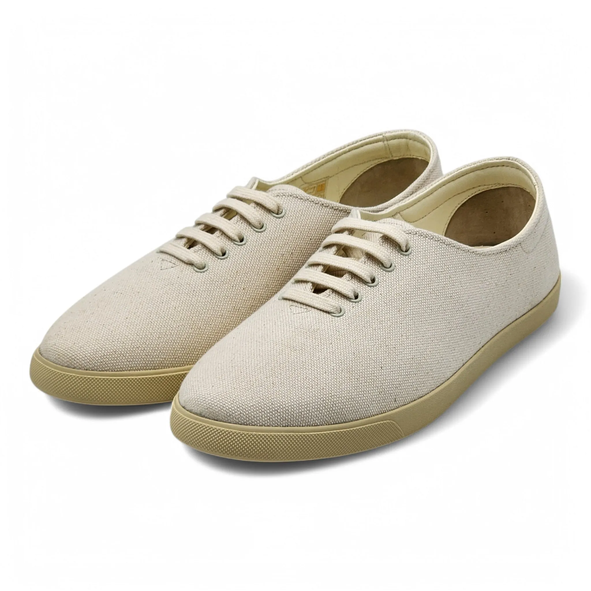The Row Sam Sneakers – Canvas – Beige – 38