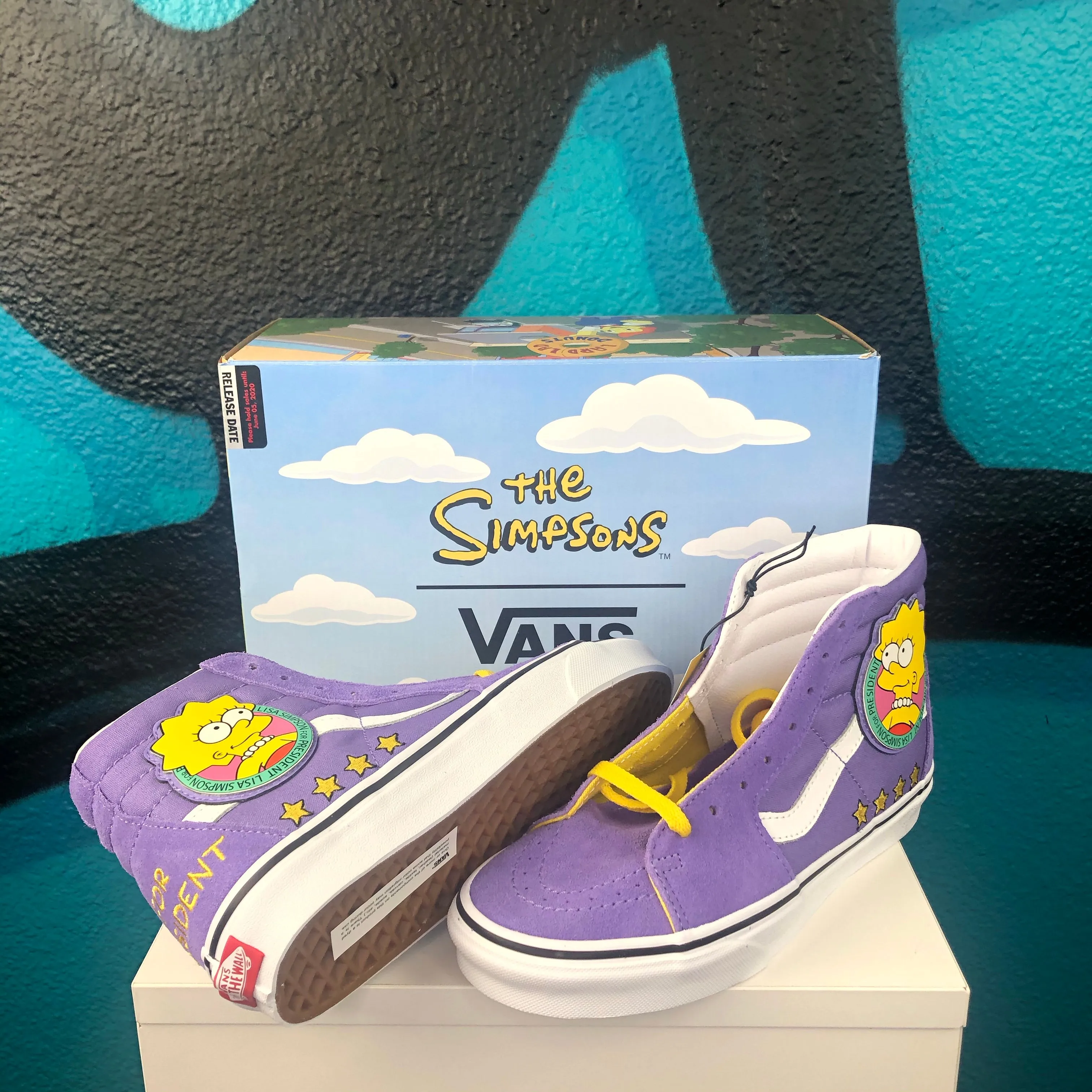 The Simpsons x Sk8-Hi 'Lisa 4 Prez'