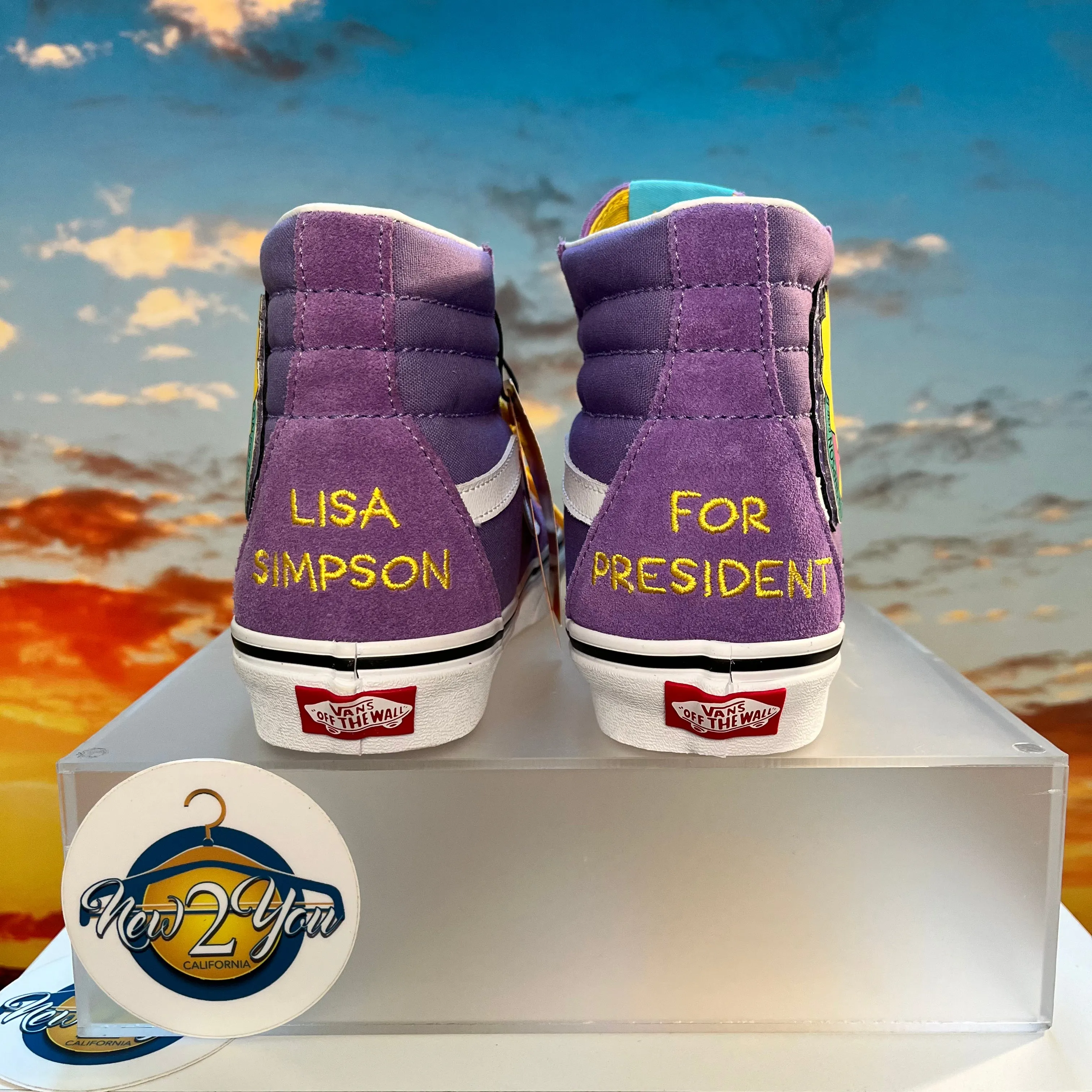 The Simpsons x Sk8-Hi 'Lisa 4 Prez'