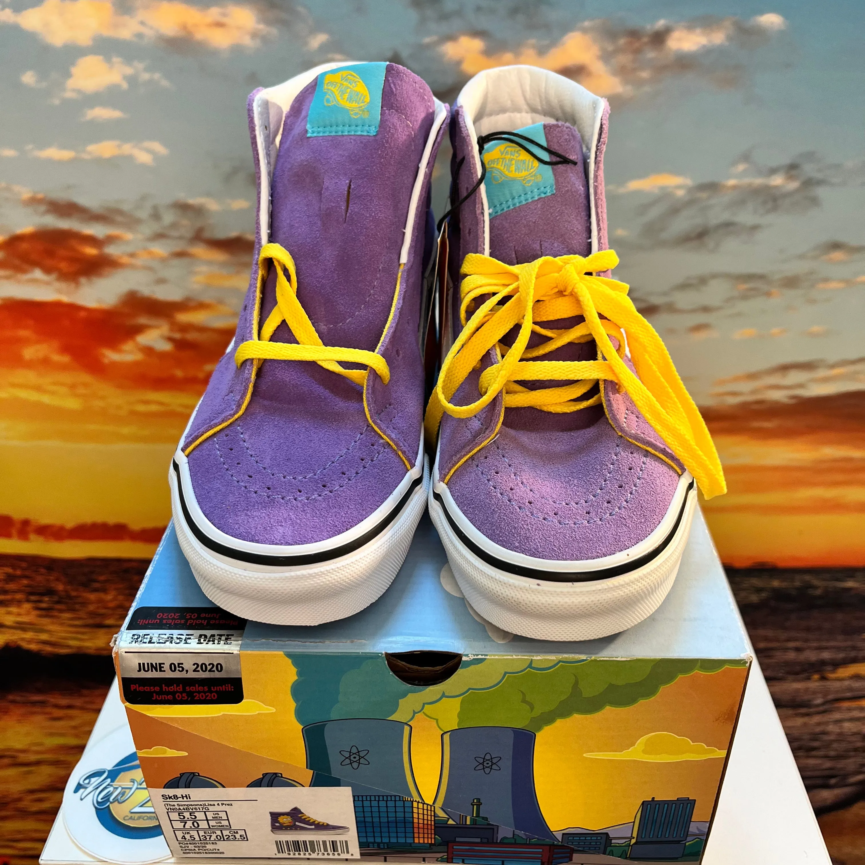The Simpsons x Sk8-Hi 'Lisa 4 Prez'