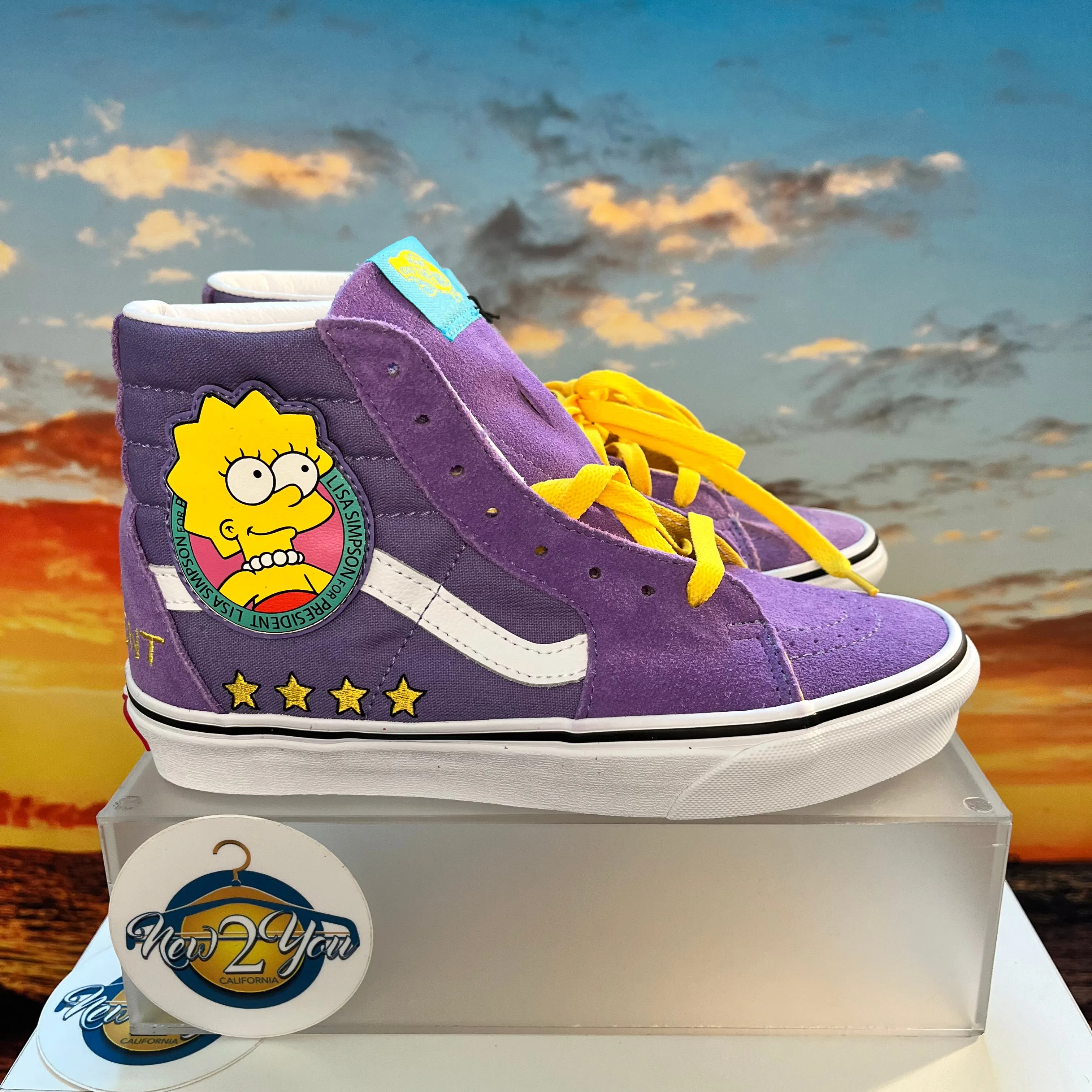 The Simpsons x Sk8-Hi 'Lisa 4 Prez'