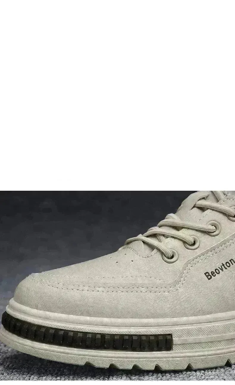 Thick Bottom Non-slip Wear-resistant Work Sneaker Shoes for  Men
