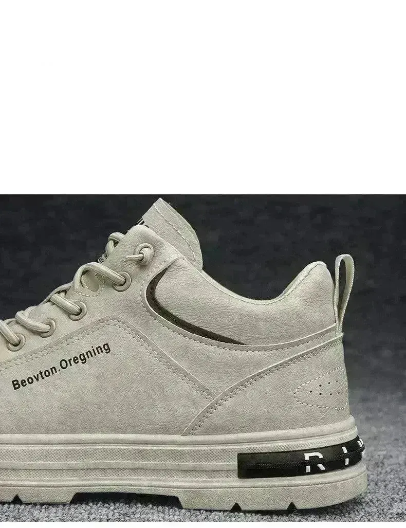 Thick Bottom Non-slip Wear-resistant Work Sneaker Shoes for  Men