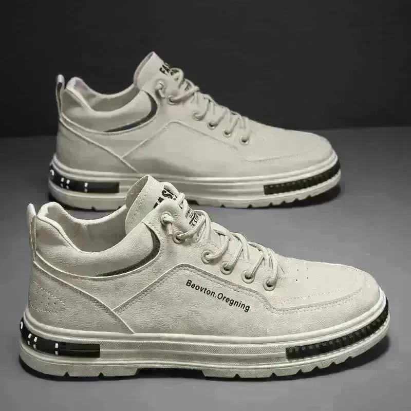 Thick Bottom Non-slip Wear-resistant Work Sneaker Shoes for  Men