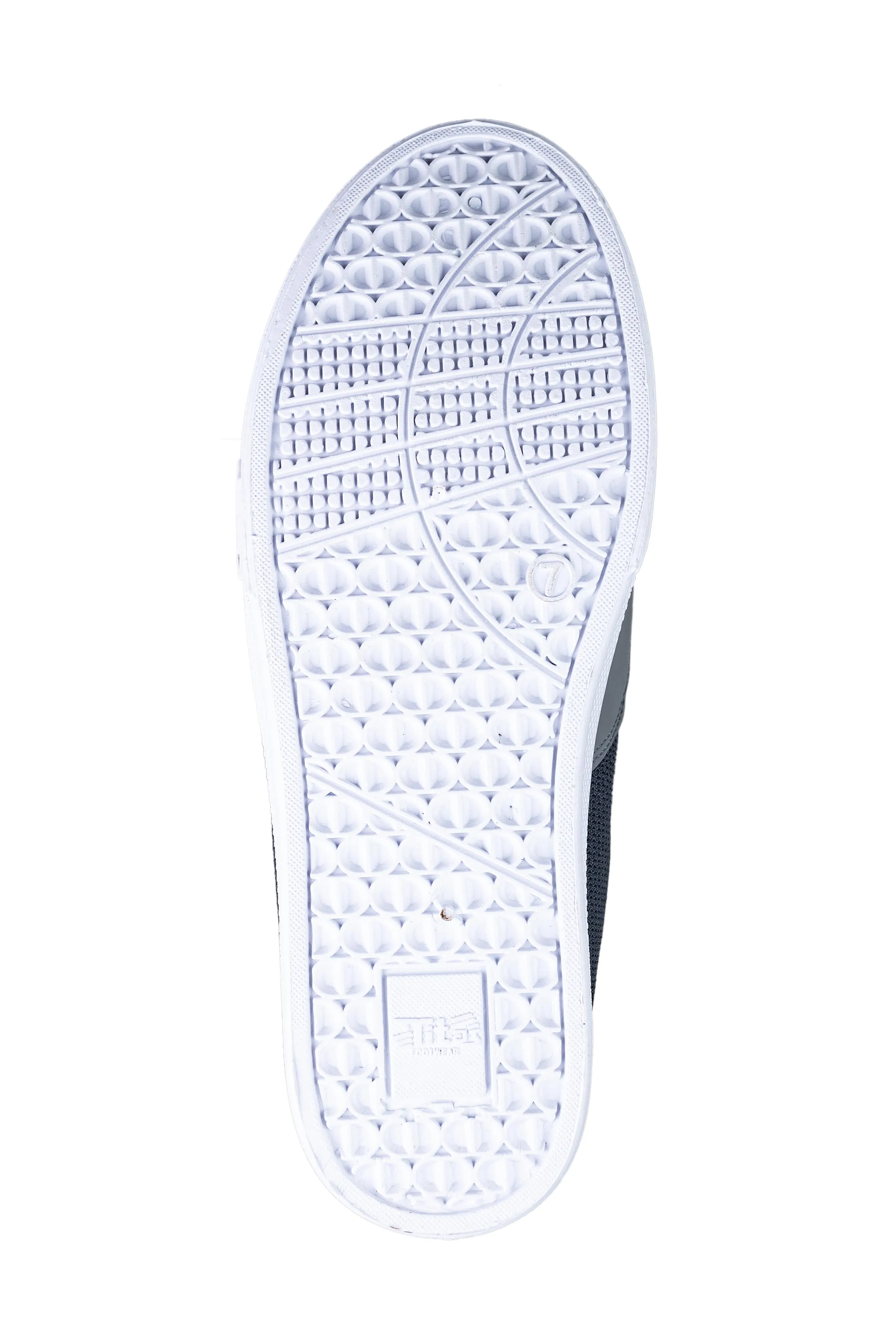 Titas Gents Grey Canvas Shoe