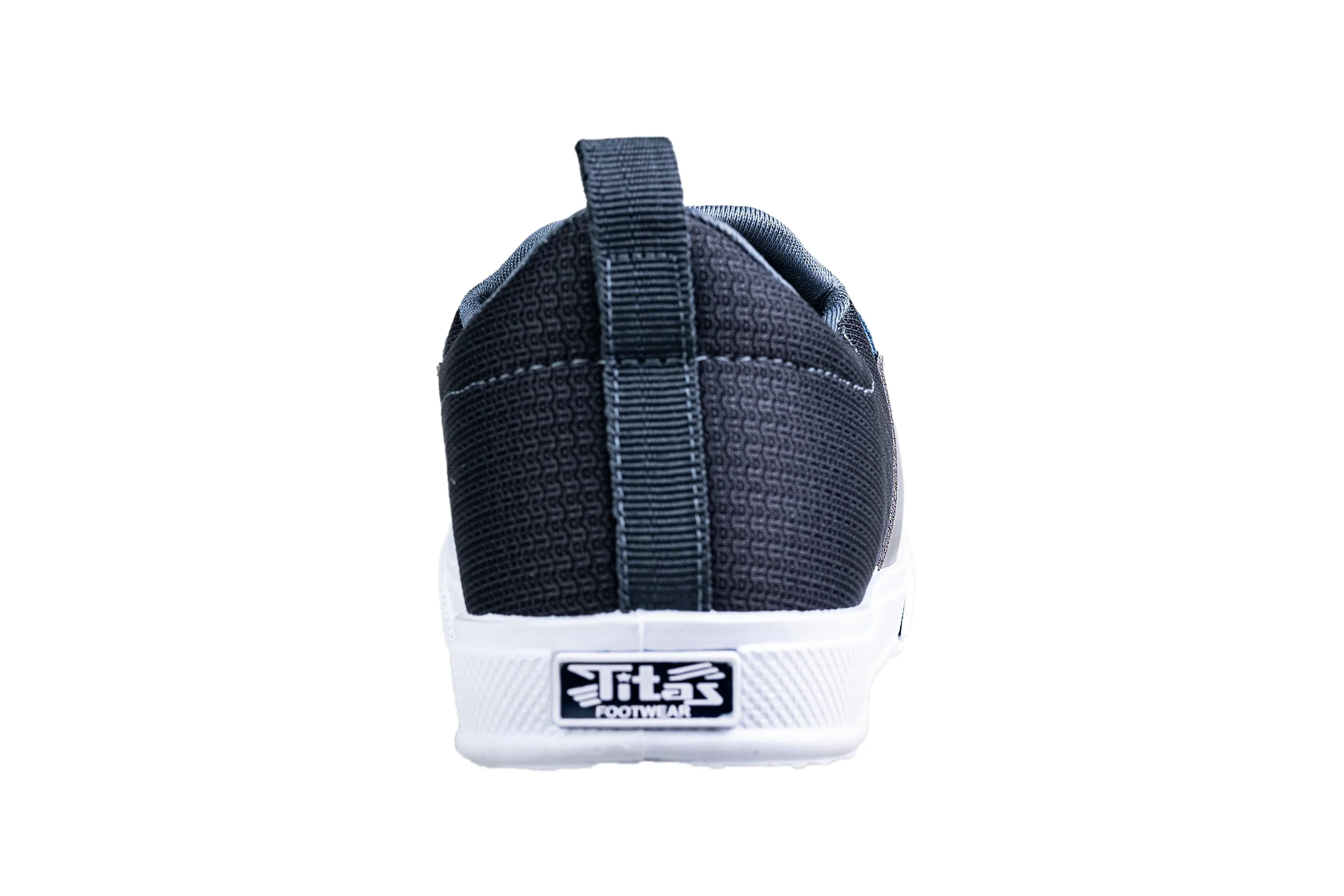 Titas Gents Grey Canvas Shoe