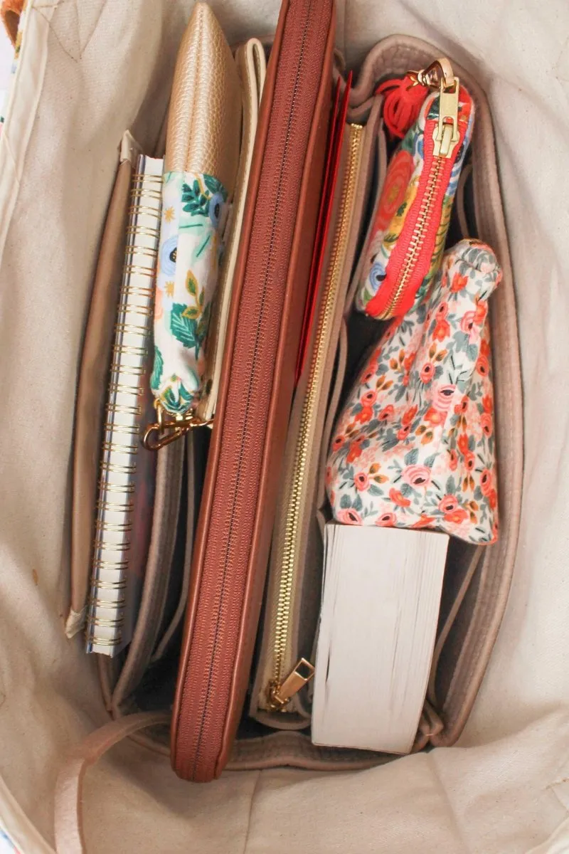 Tote Bag Purse Organizer Insert