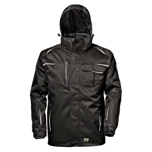 TRIAL JACKET Workjacket - Hi-Vis Reflective Inserts - Waterproof Zippered Chest Pocket - Detachable Inner Jacket