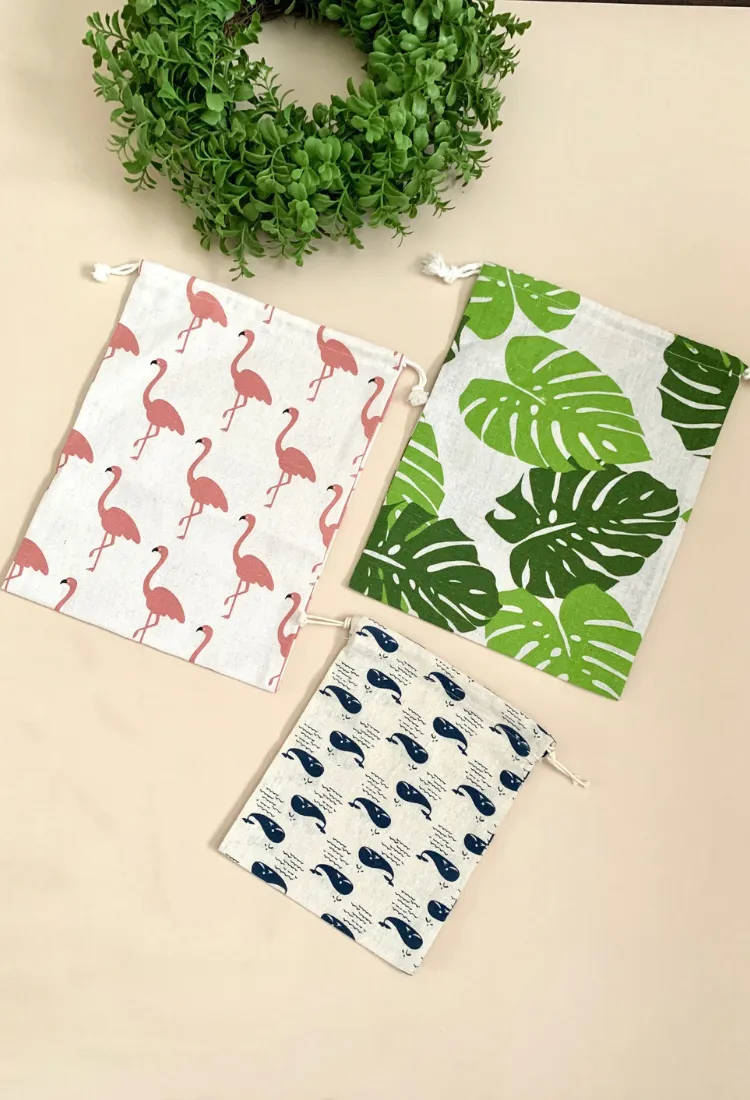 Tropical Accessory Bags
