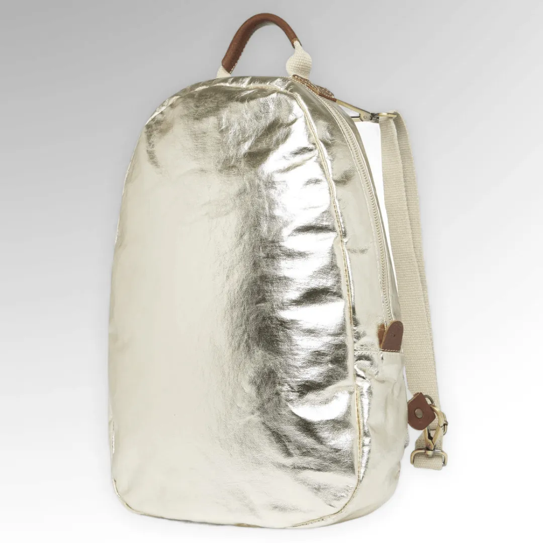 UASHMAMA Memmo Metallic Back Pack