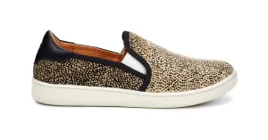 UGG Australia Women's Cas Exotic Sneaker | Black/Tan Dotted