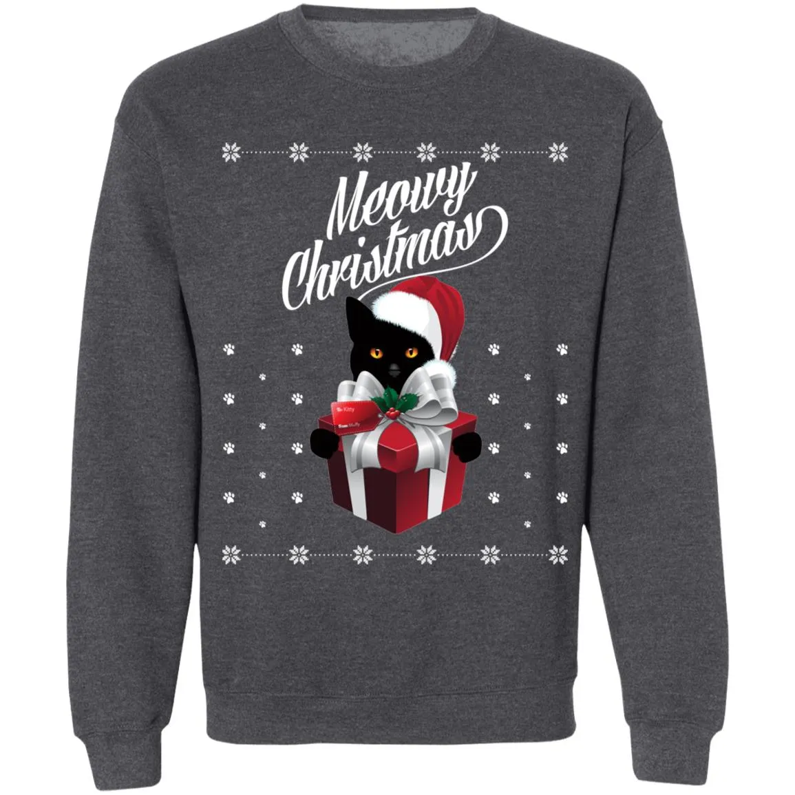 Ugly christmas Meowy Sweaters