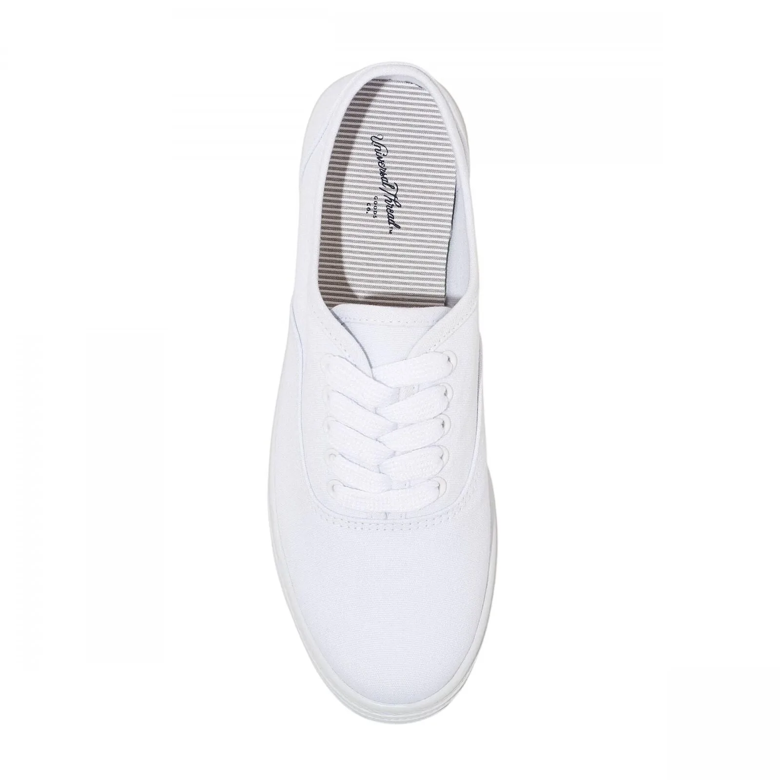 Universal Thread Womens Lunea Lace-Up Sneakers 76726868 White 7M