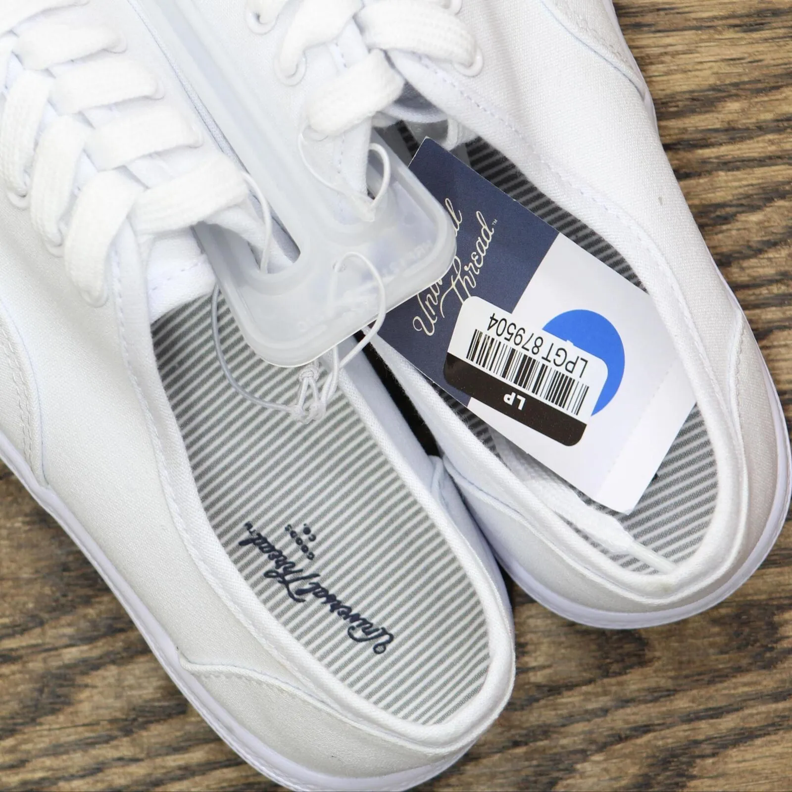 Universal Thread Womens Lunea Lace-Up Sneakers 76726868 White 7M