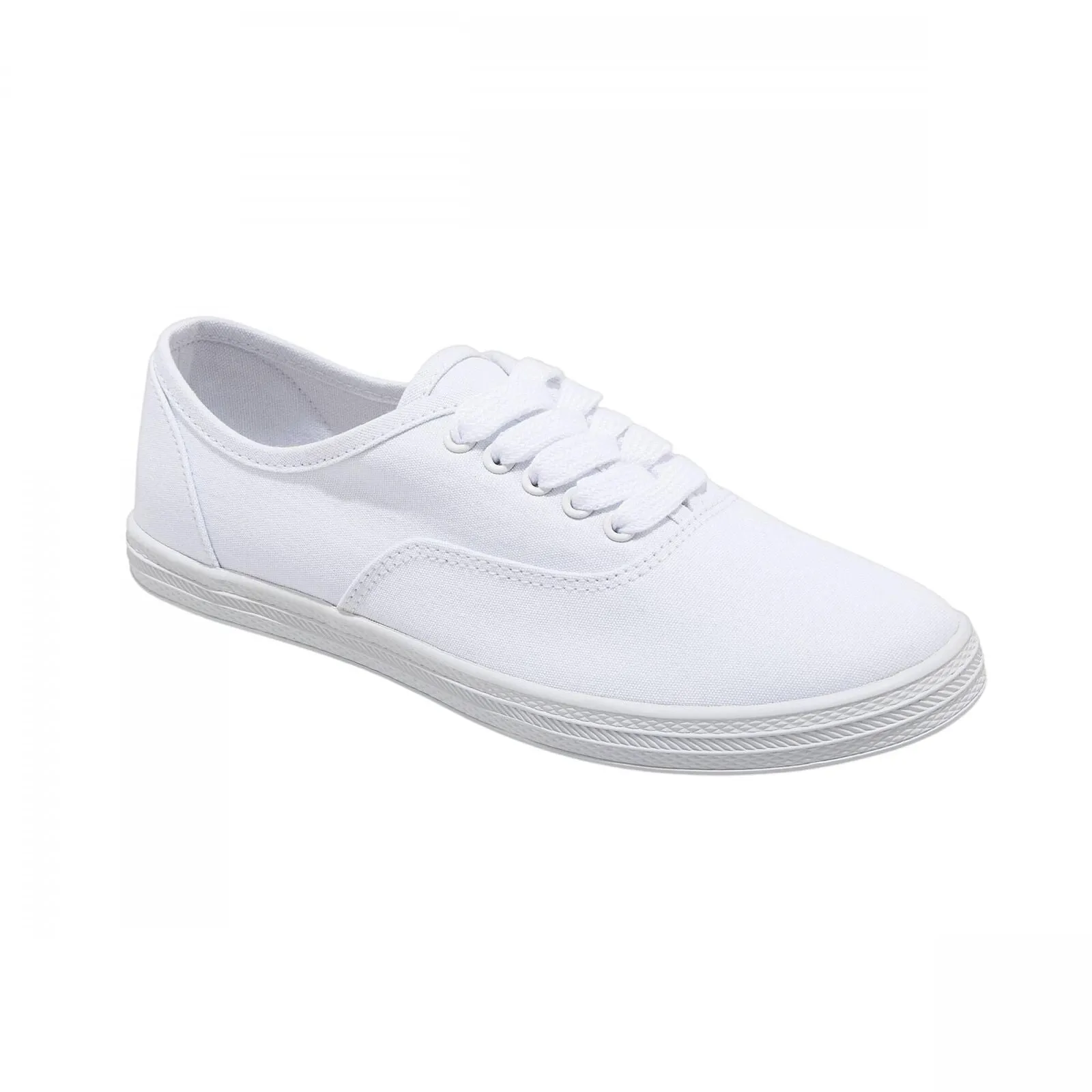Universal Thread Womens Lunea Lace-Up Sneakers 76726868 White 7M