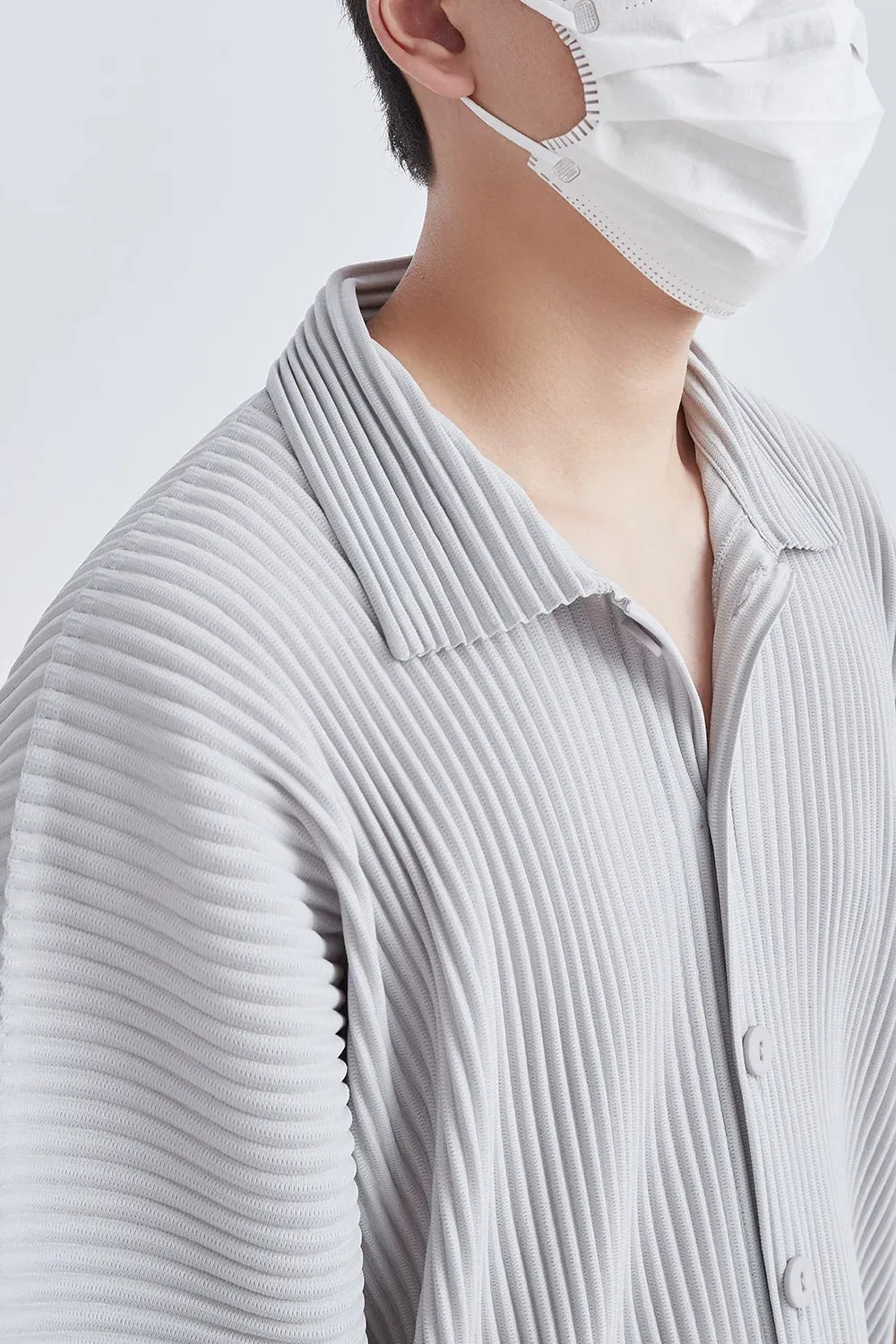 UrbanVibe Miyake Lapel Sommer Shirt