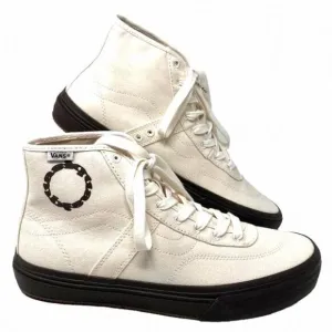 VANS x Quasi Crockett High Decon Shoe Canvas Beige VN0007QVTBD Size Women Casual