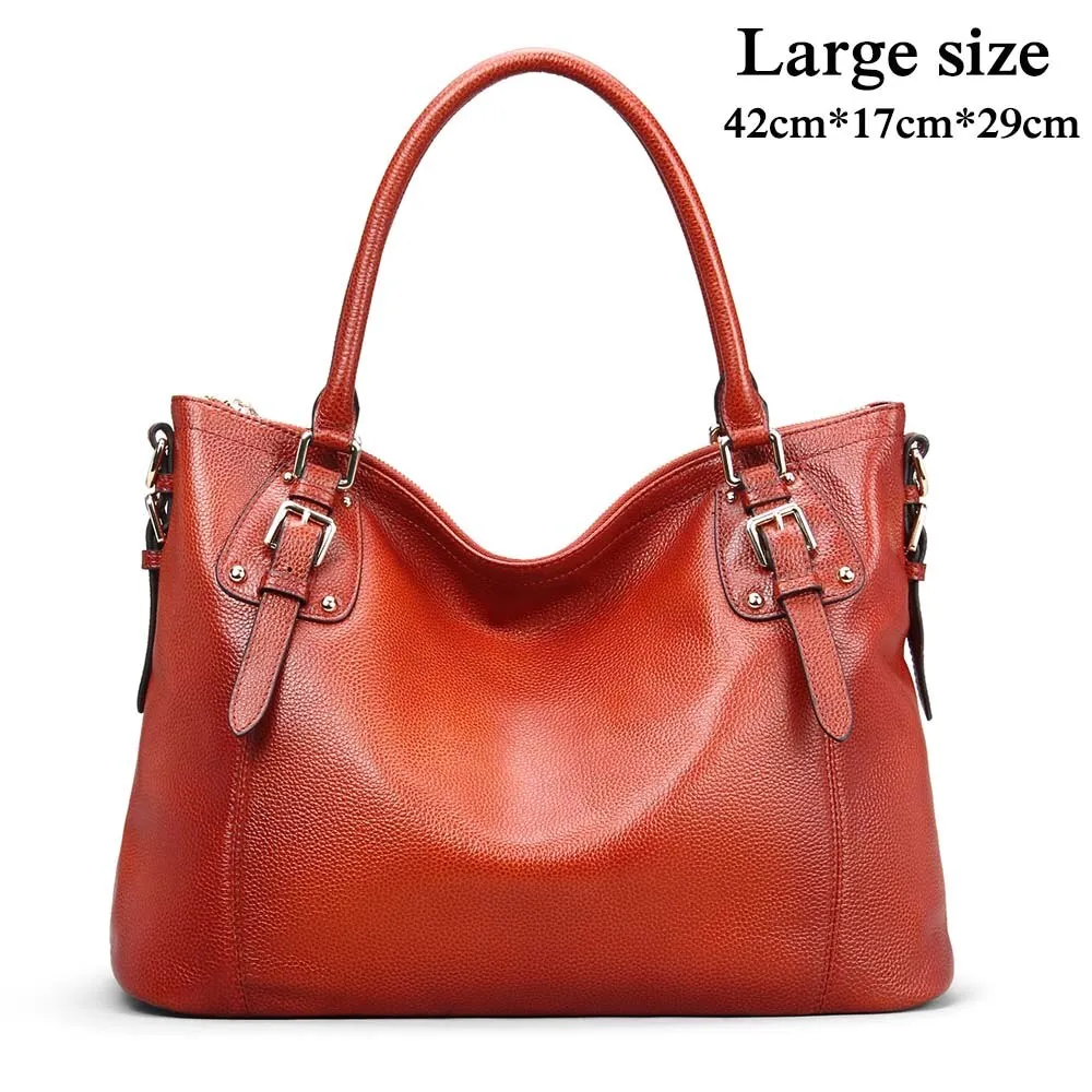 Vintage Cow Genuine Leather Handbags