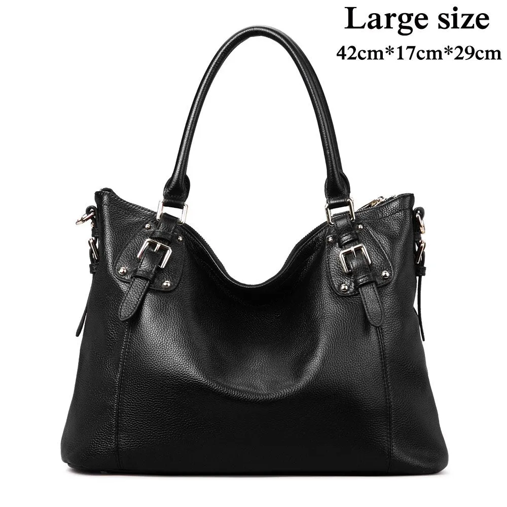 Vintage Cow Genuine Leather Handbags
