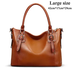 Vintage Cow Genuine Leather Handbags