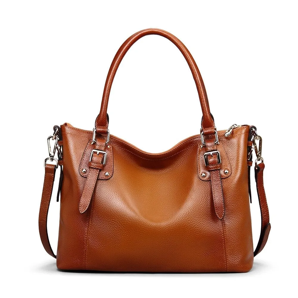 Vintage Cow Genuine Leather Handbags