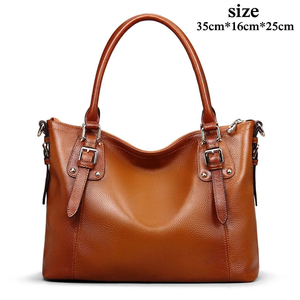 Vintage Cow Genuine Leather Handbags