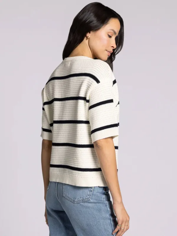 Viola Sweater - Ivory Black
