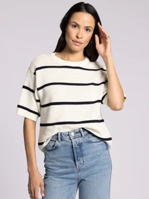 Viola Sweater - Ivory Black