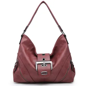 VONMAY Large Women Hobo Purse Shoulder Bag Ladies Buckle Handbags