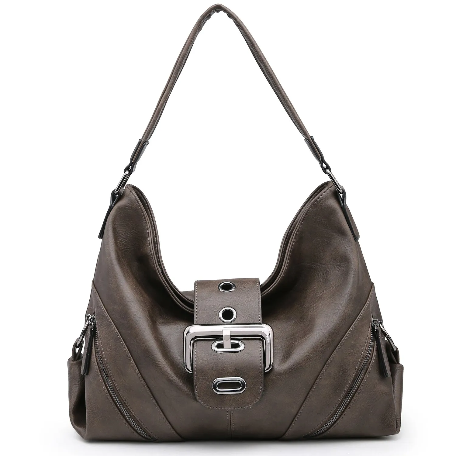 VONMAY Large Women Hobo Purse Shoulder Bag Ladies Buckle Handbags