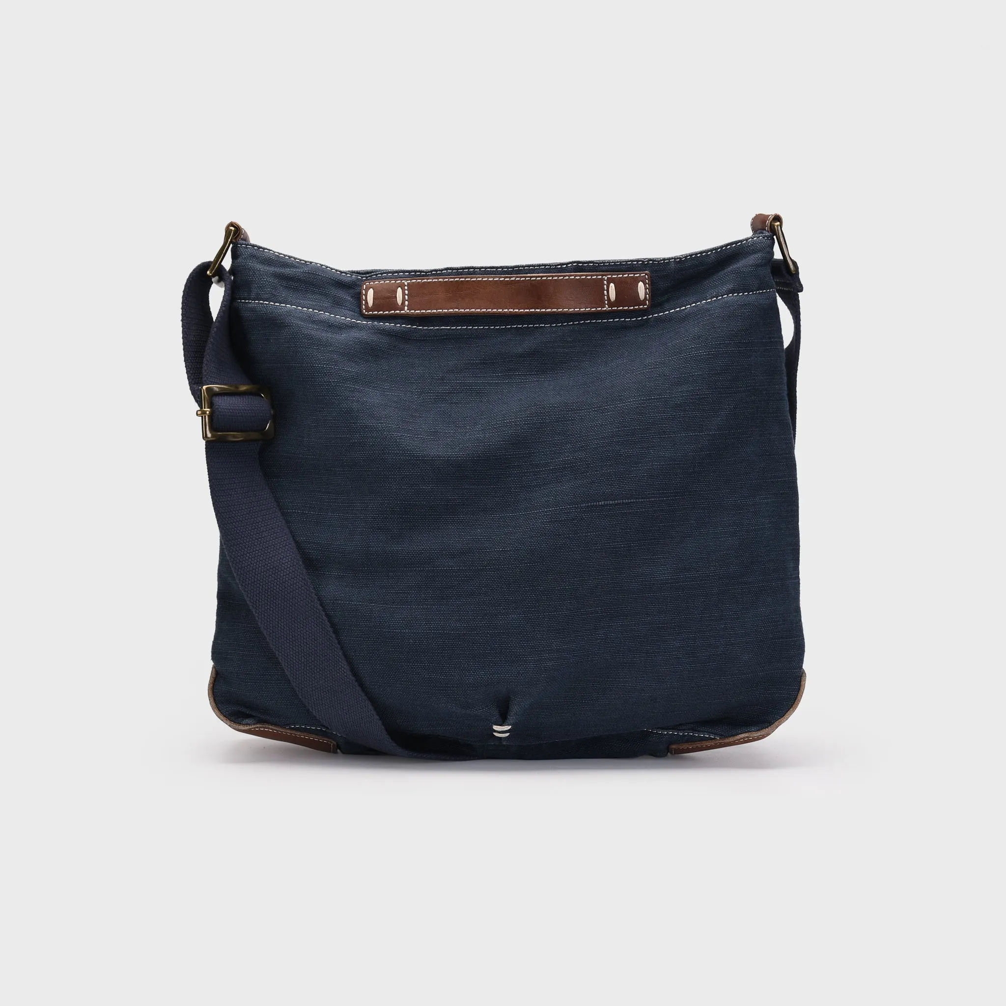 Washed Canvas Crossbody Bucket