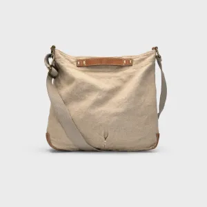 Washed Canvas Crossbody Bucket